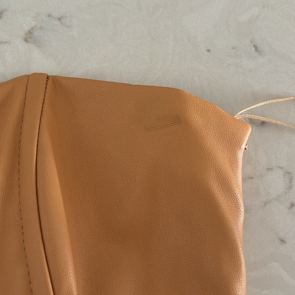 Zara Faux Leather Mini Corset Dress - Picture 12 of 12